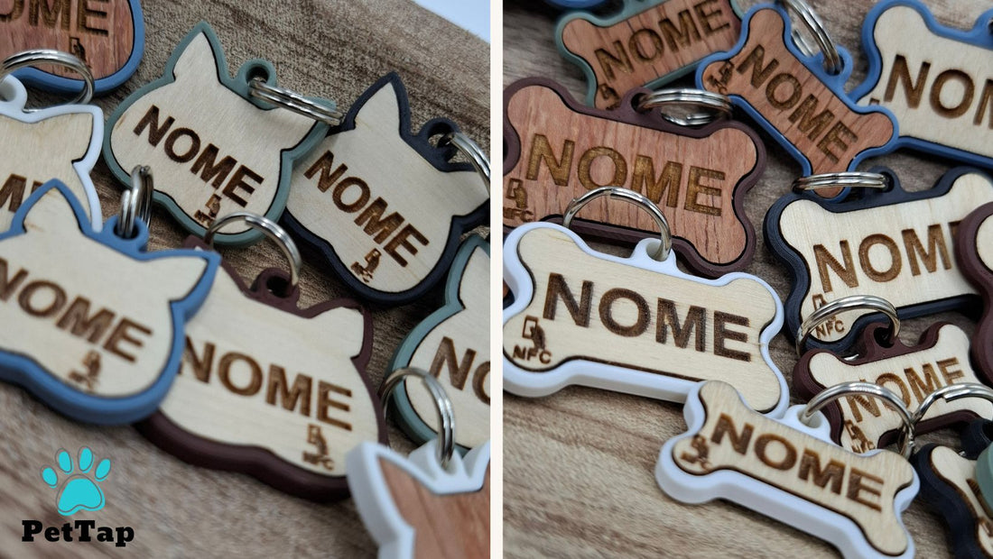 Medaglietta smart per cane e gatto: PetTap con NFC