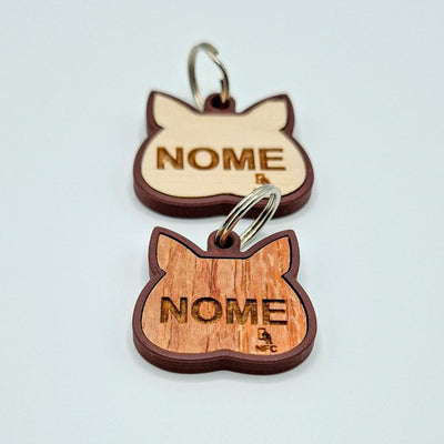 Medaglietta NFC Gatto– Baffo ALBI –  Bordeaux