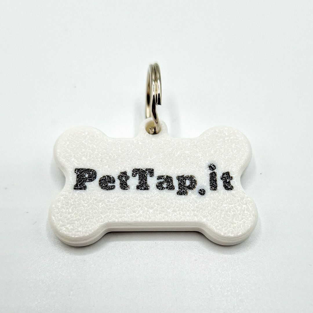 Medaglietta Osso ALI - Bianco